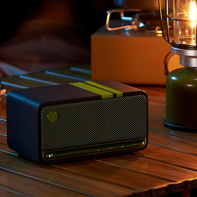Brown wireless 3D surround sound speaker