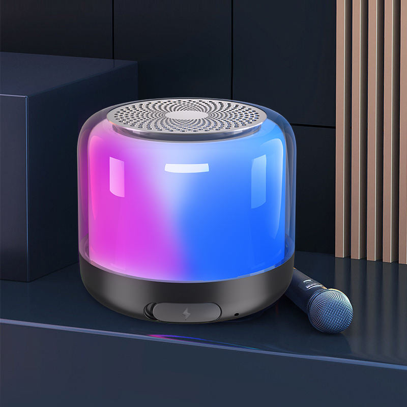 Rechargeable mini 3D surround sound speaker