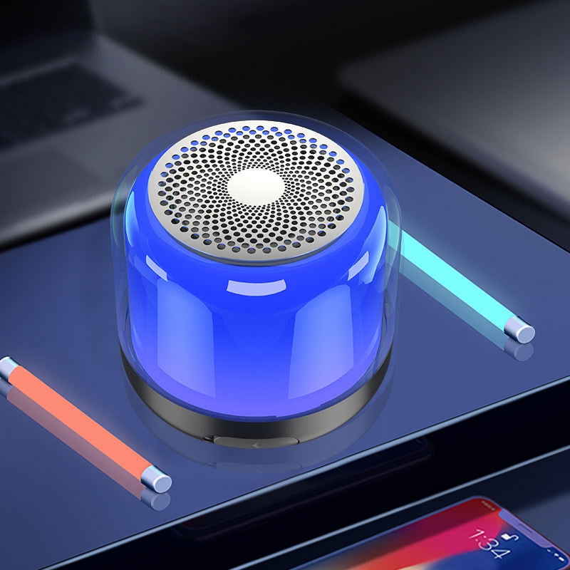 Rechargeable mini 3D surround sound speaker