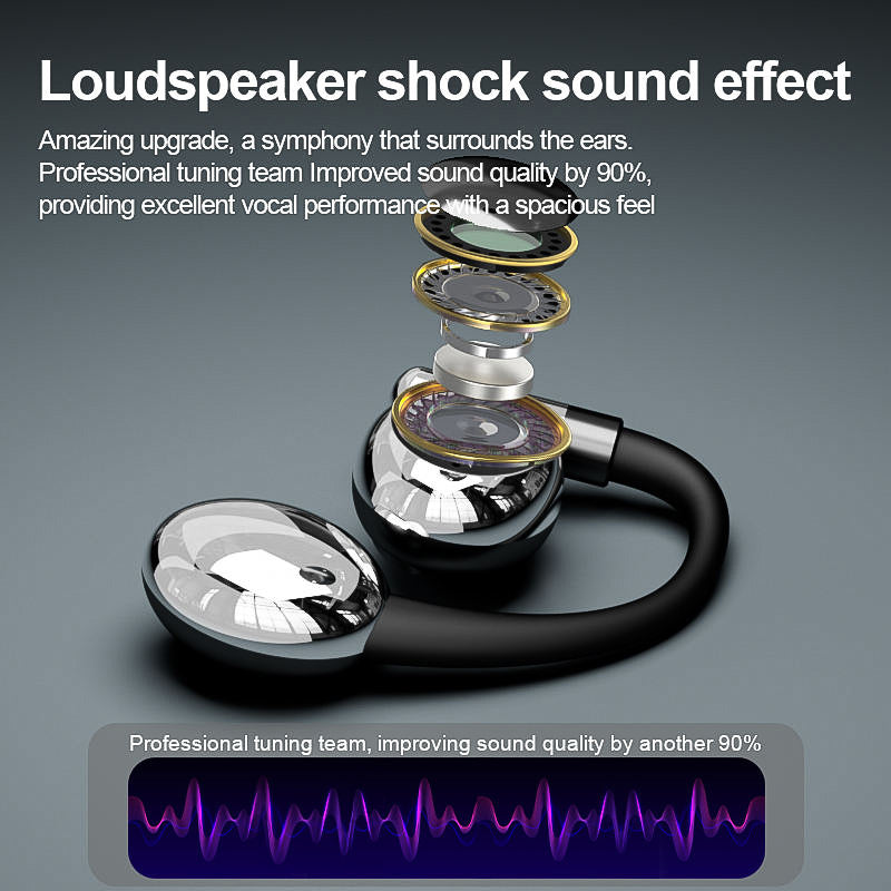 Wireless earplugs painless wearing wireless communication