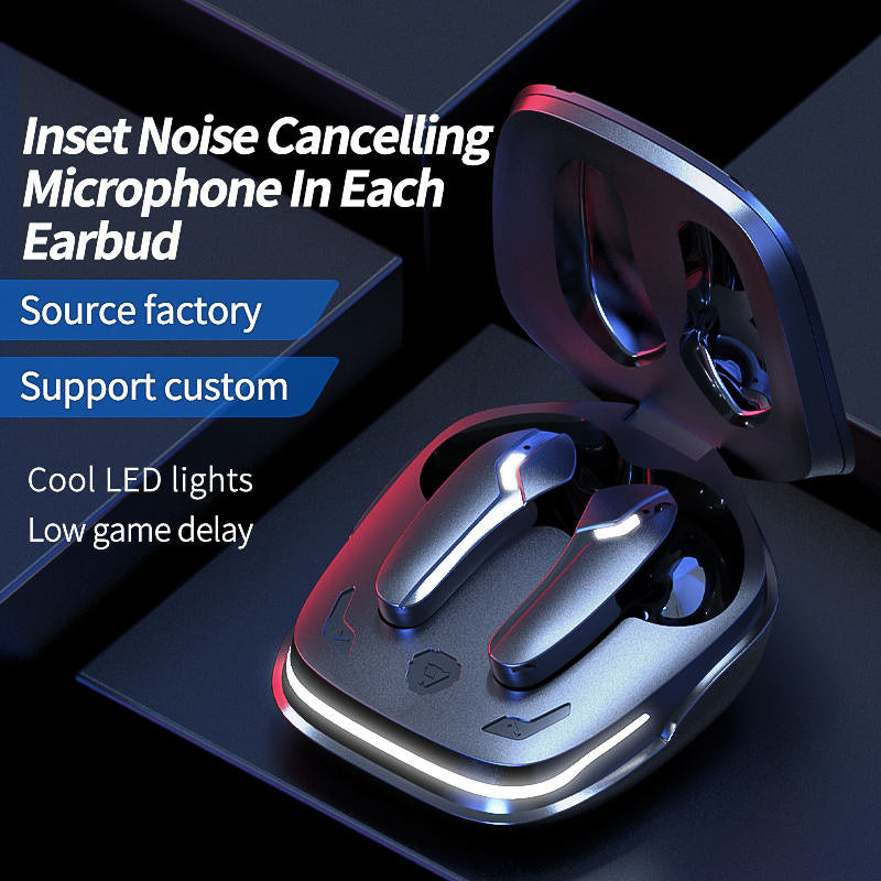 Blue tooth Earphones with Charging Box LED Sports Stereo