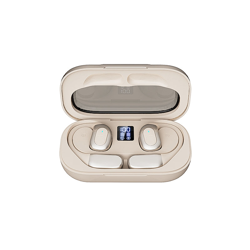 Open Ear Earbuds Touch Control Noise Cancellation Waterproof