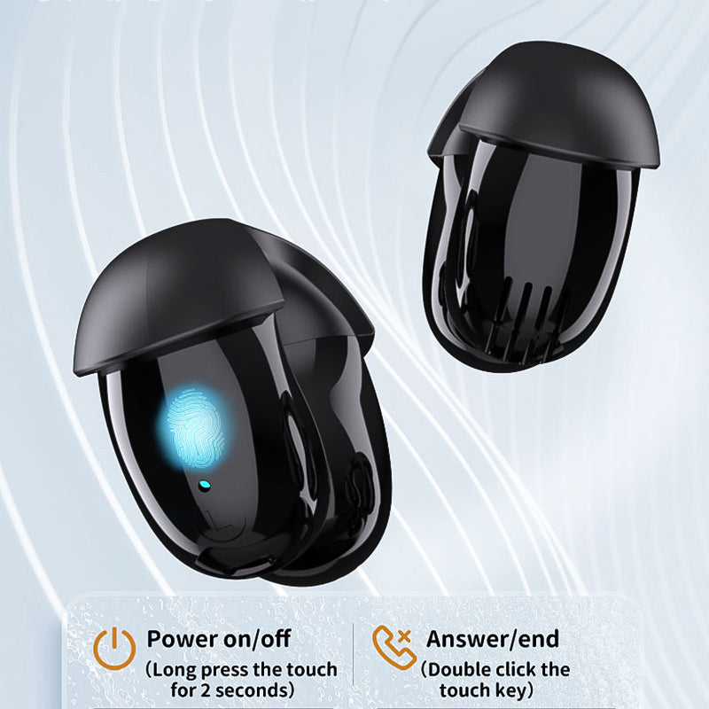Noise Reduction Earhooks Waterproof Bone Conduction Headset