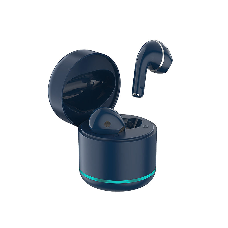 True wireless earphones earbuds Night light ring earphone