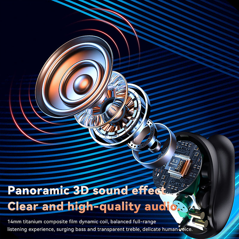 Earbuds Wireless Headphone 5.3 Earphone Noise Cancelling