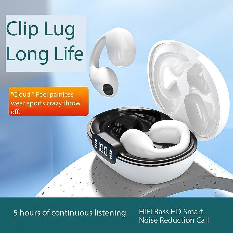 Earphone not into the ear sports noise cancellation headphones