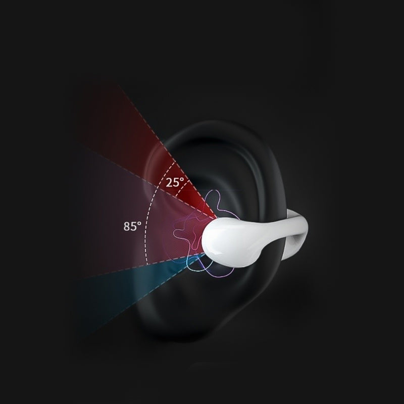 Earphone not into the ear sports noise cancellation headphones