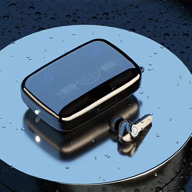 Earbud Touch Waterproof Led Display Sports Music Headset