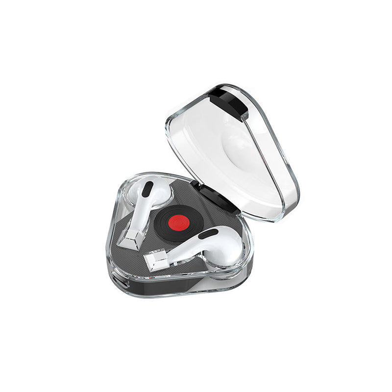 Transparent stereo wireless earbud Bluetooth Earphones