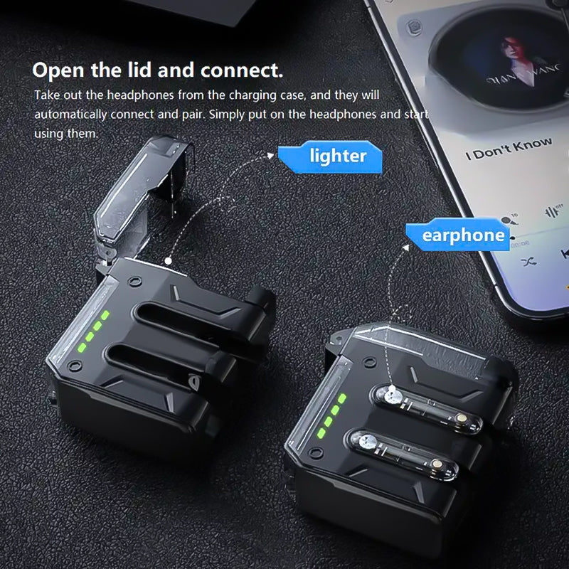 High battery Extra Long Range Bluetooth earphones