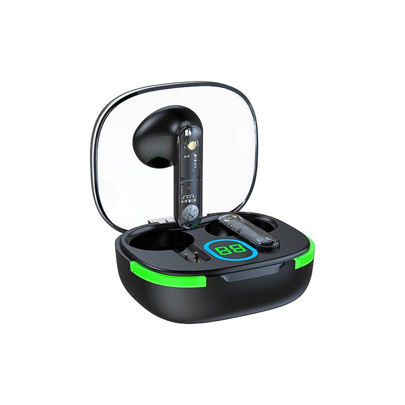 Digital display Bluetooth earphone e-sports mini wireless