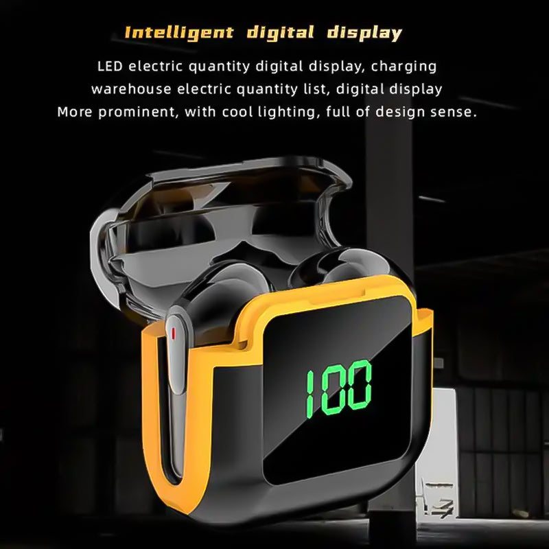 Digital Display Intelligent Touch Bluetooth Earphones