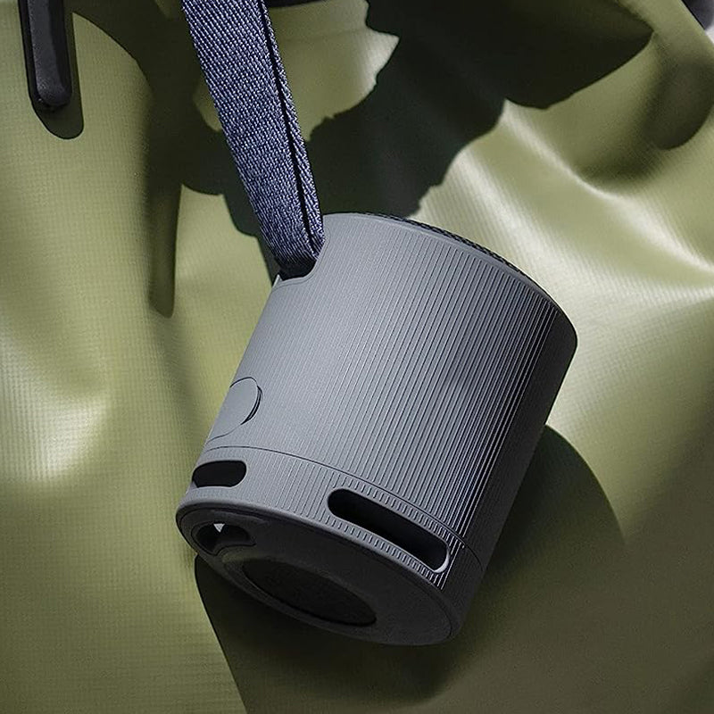 Round waterproof and dustproof battery speaker