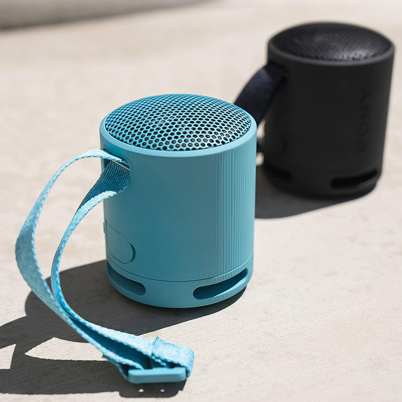 Round waterproof and dustproof battery speaker