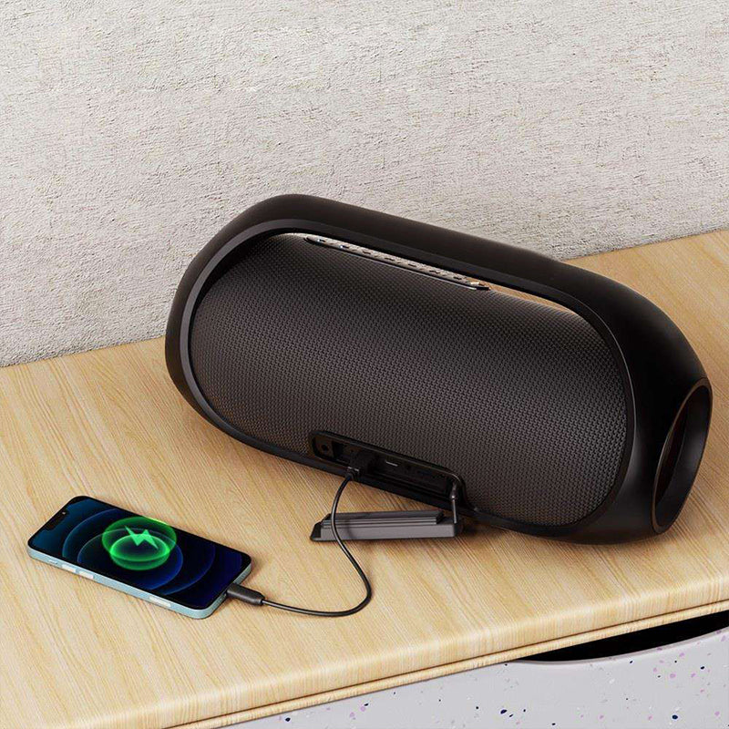 Outdoor retro portable battery speaker
