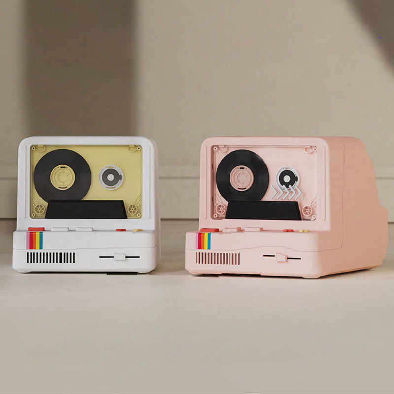 Creative colorful light battery speaker