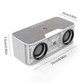 Mechanical wind wireless rechargeable speaker