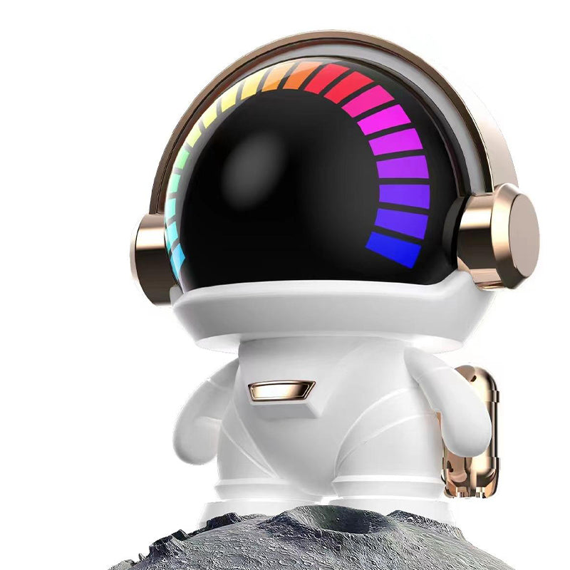 Astronaut shaped rechargeable speaker