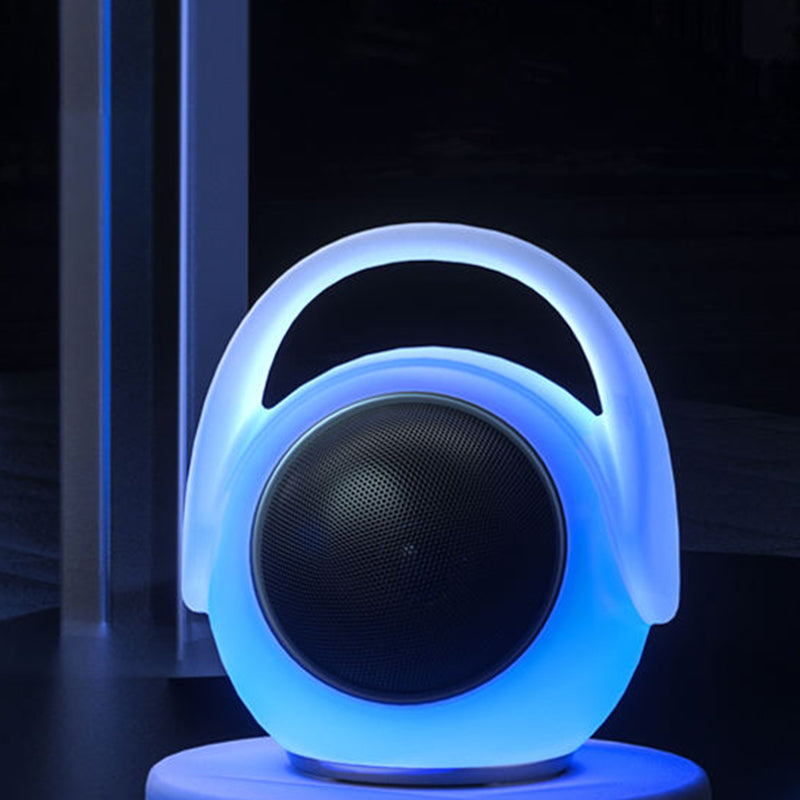 Round mini cute rechargeable speaker