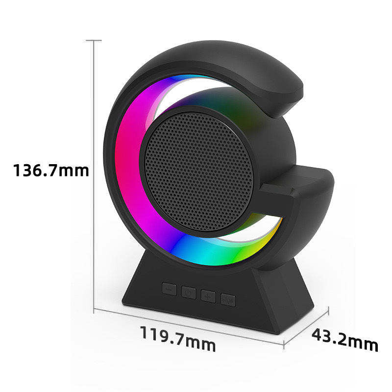 Portable bluetooth speaker with phone function