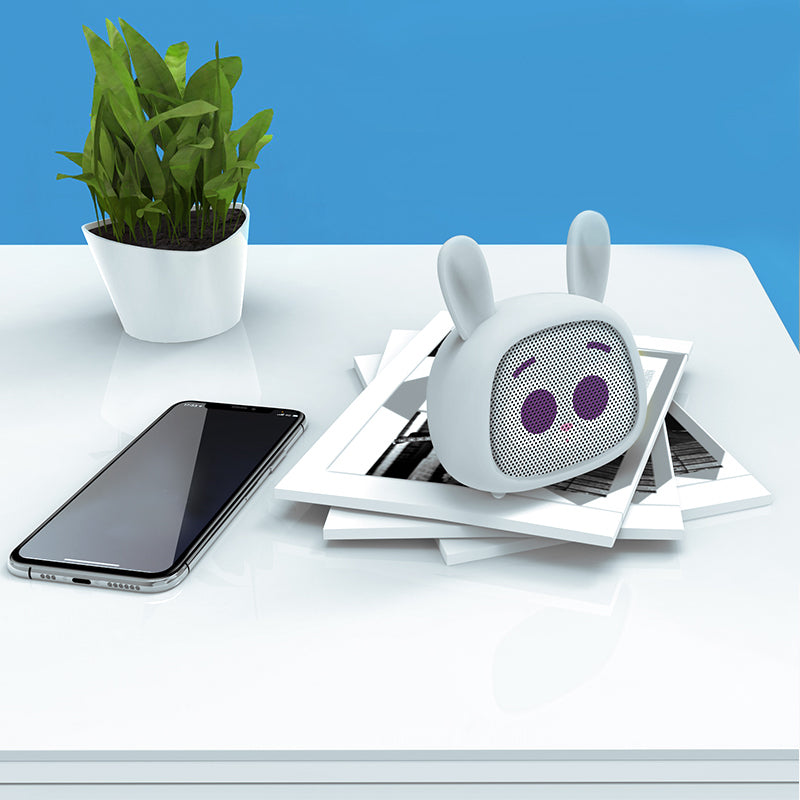 Cartoon shaped speaker with telephone function