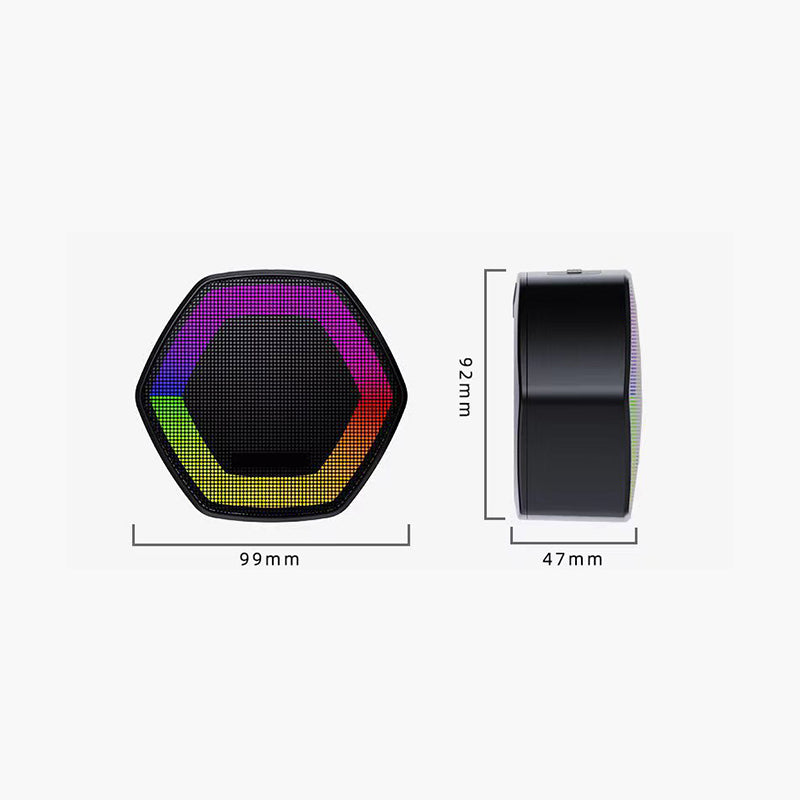 Waterproof bluetooth speaker with phone function