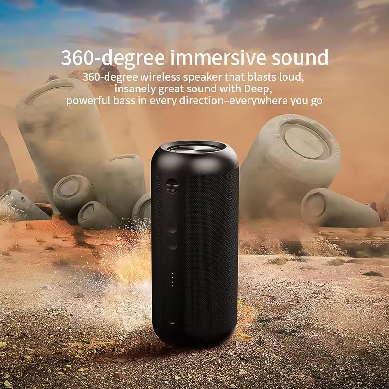 Music Speaker Stereo Sound With Waterproof Sports Pool Party