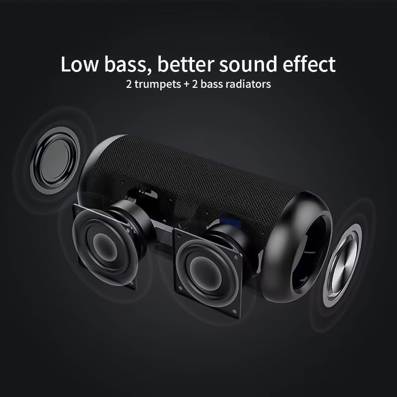 Music Speaker Stereo Sound With Waterproof Sports Pool Party