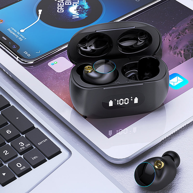 Bluetooth Earphone Waterproof Sweatproof Sports Headset