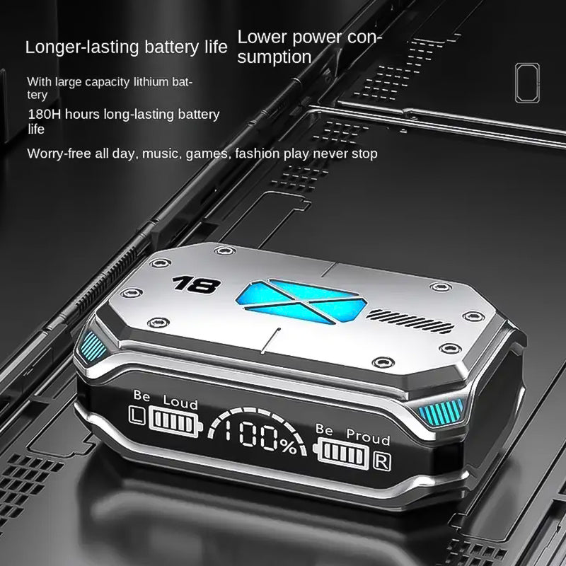 Bluetooth earphones cool noise reduction low latency