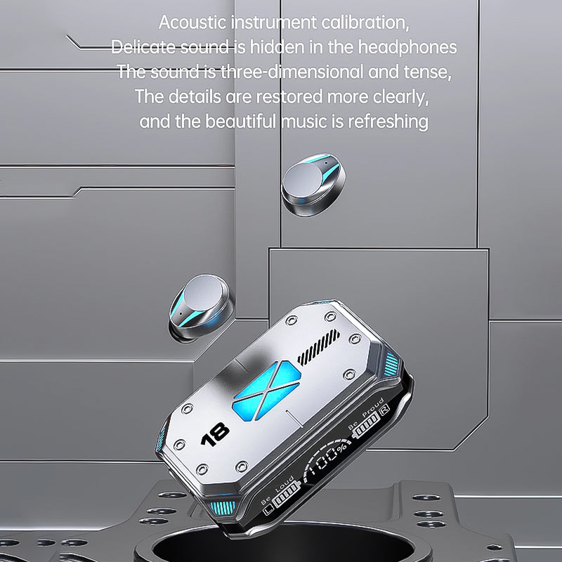 Bluetooth earphones cool noise reduction low latency