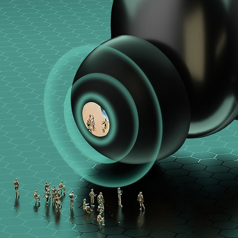 Low latency touch Bluetooth connection in-ear earbuds