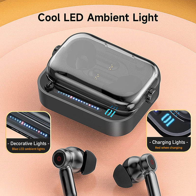 LED Display Bluetooth Wireless Earphone