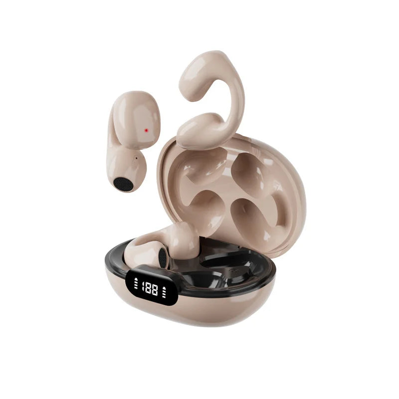 Earphone not into the ear sports noise cancellation headphones