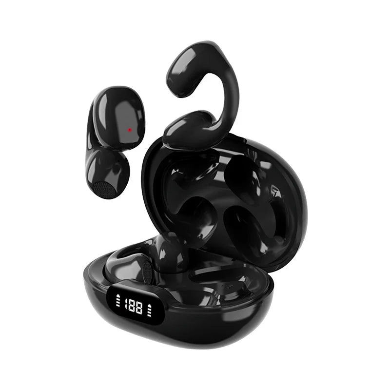 Earphone not into the ear sports noise cancellation headphones
