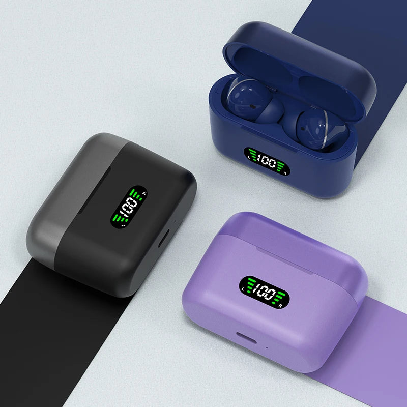 Wireless Earphone Earbuds Good Bass With Wireless Charge