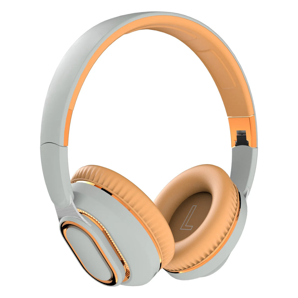 Over The Ear Blue-tooth Stereo Headphones Type-C Headset