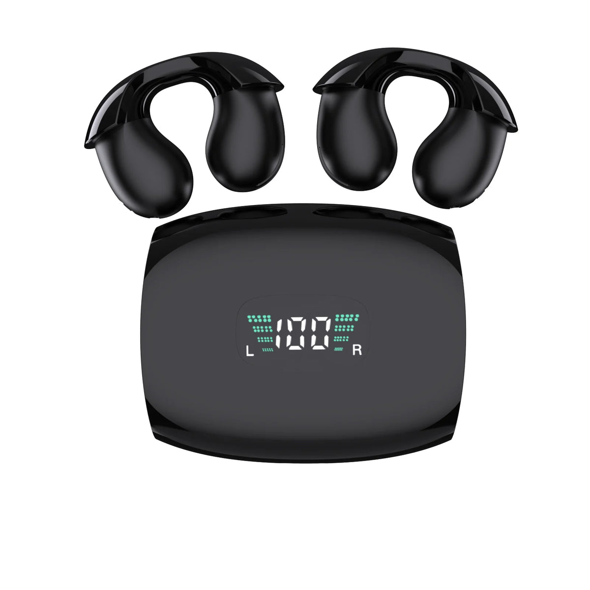 Noise Reduction Earhooks Waterproof Bone Conduction Headset