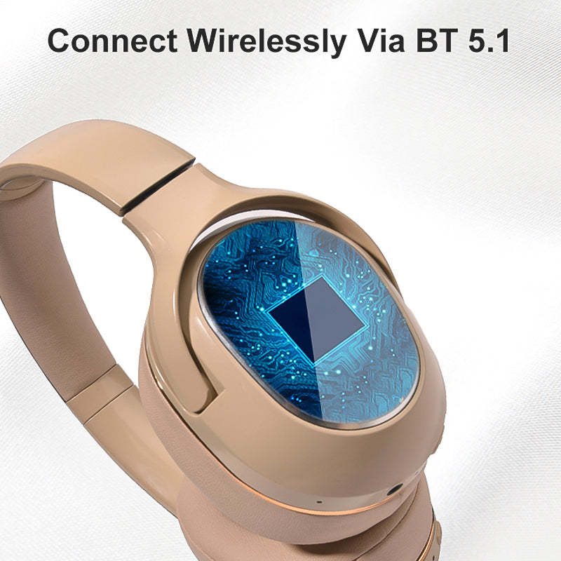 Noise Reducing Headphones Retro Wireless Headphones