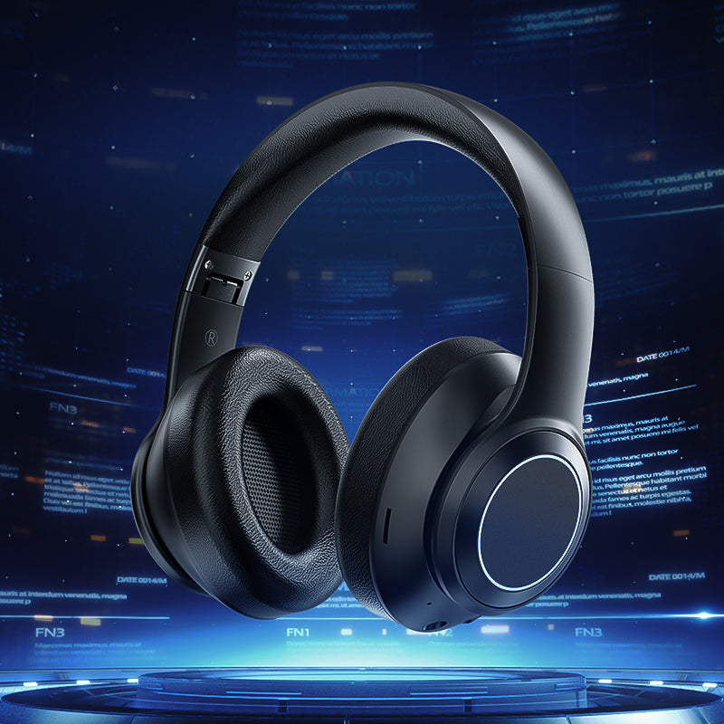 Mobile Earphone HiFi Stereo Wireless Over Ear Headphones