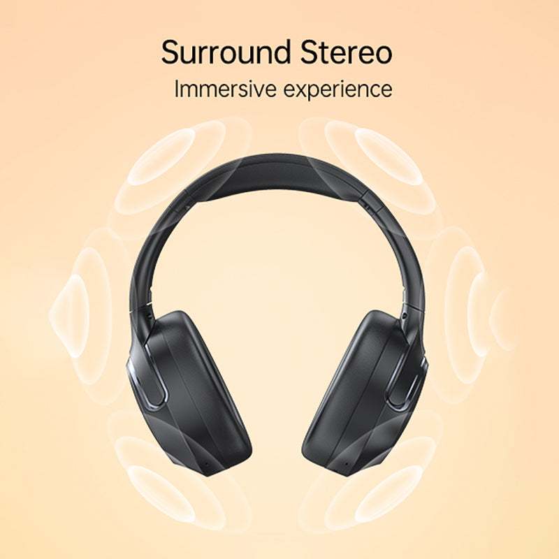 Active Noise Cancellation Headphones Wireless HIFI Headset