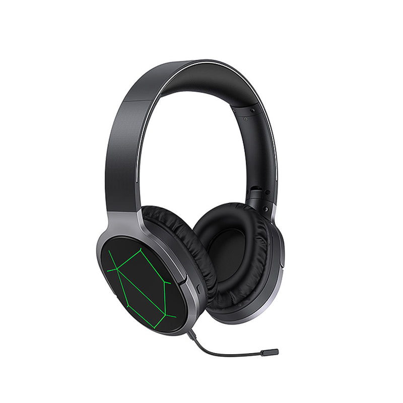 Headsets Headphone With Light Mic Stereo Over Ear Earphones