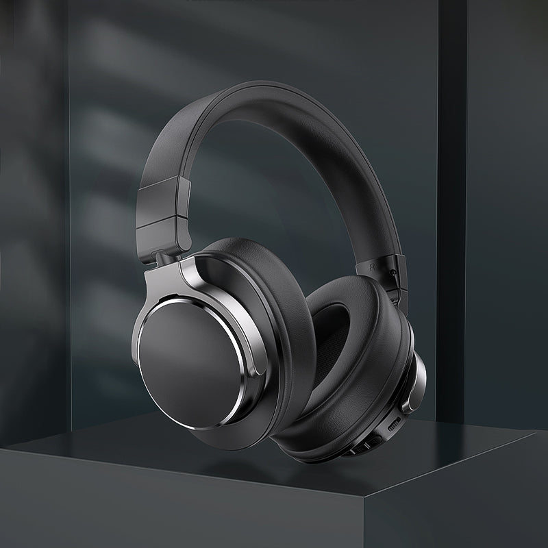Wireless Stereo HiFi Headset Noise Canceling Over-ear Headphone
