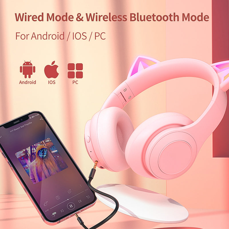 Ear Headphones Wireless Bluetooth Headset Noise-cancelling