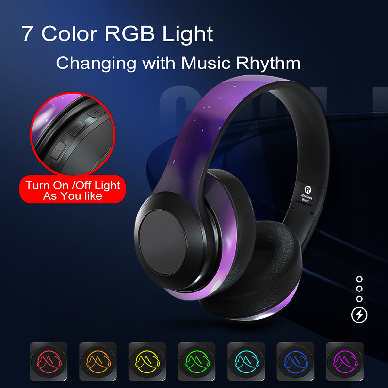 Over-ear Headphones Bluetooth Wireless Comfortable Headset