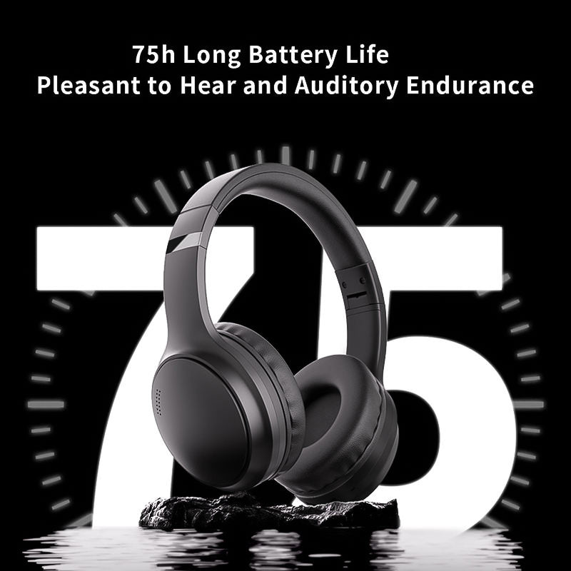 Noise Cancelling Over-ear Headphone Low Latency Foldable