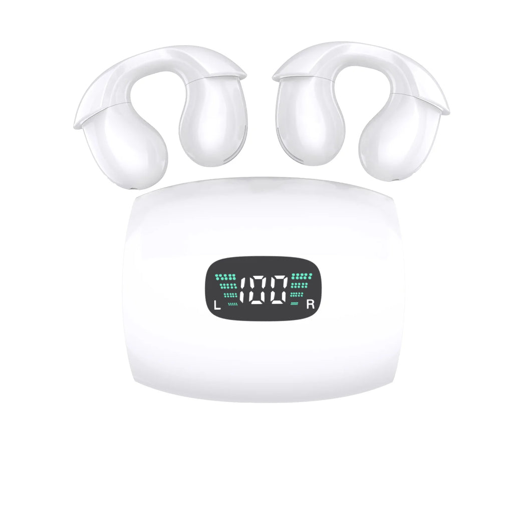 Noise Reduction Earhooks Waterproof Bone Conduction Headset