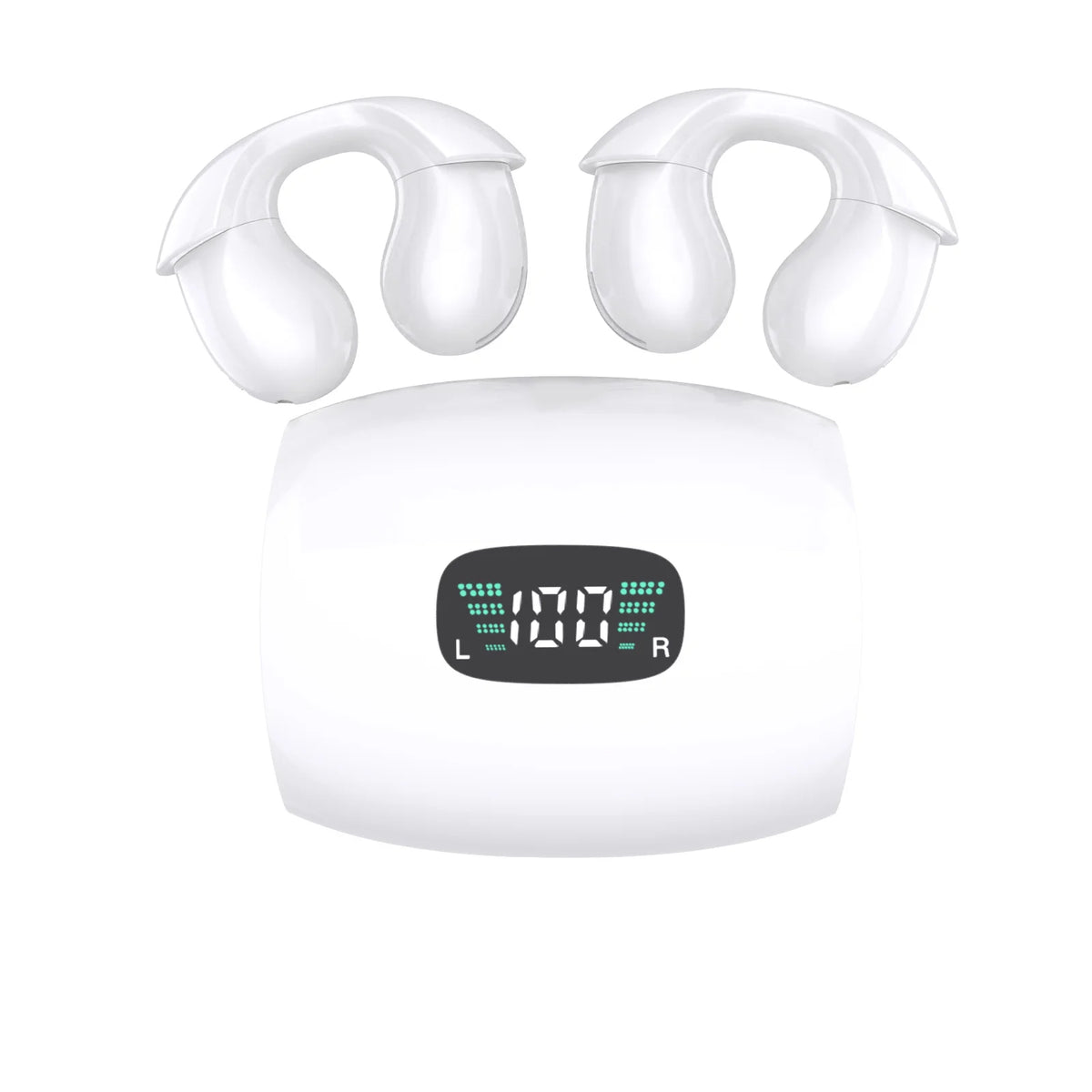 Noise Reduction Earhooks Waterproof Bone Conduction Headset