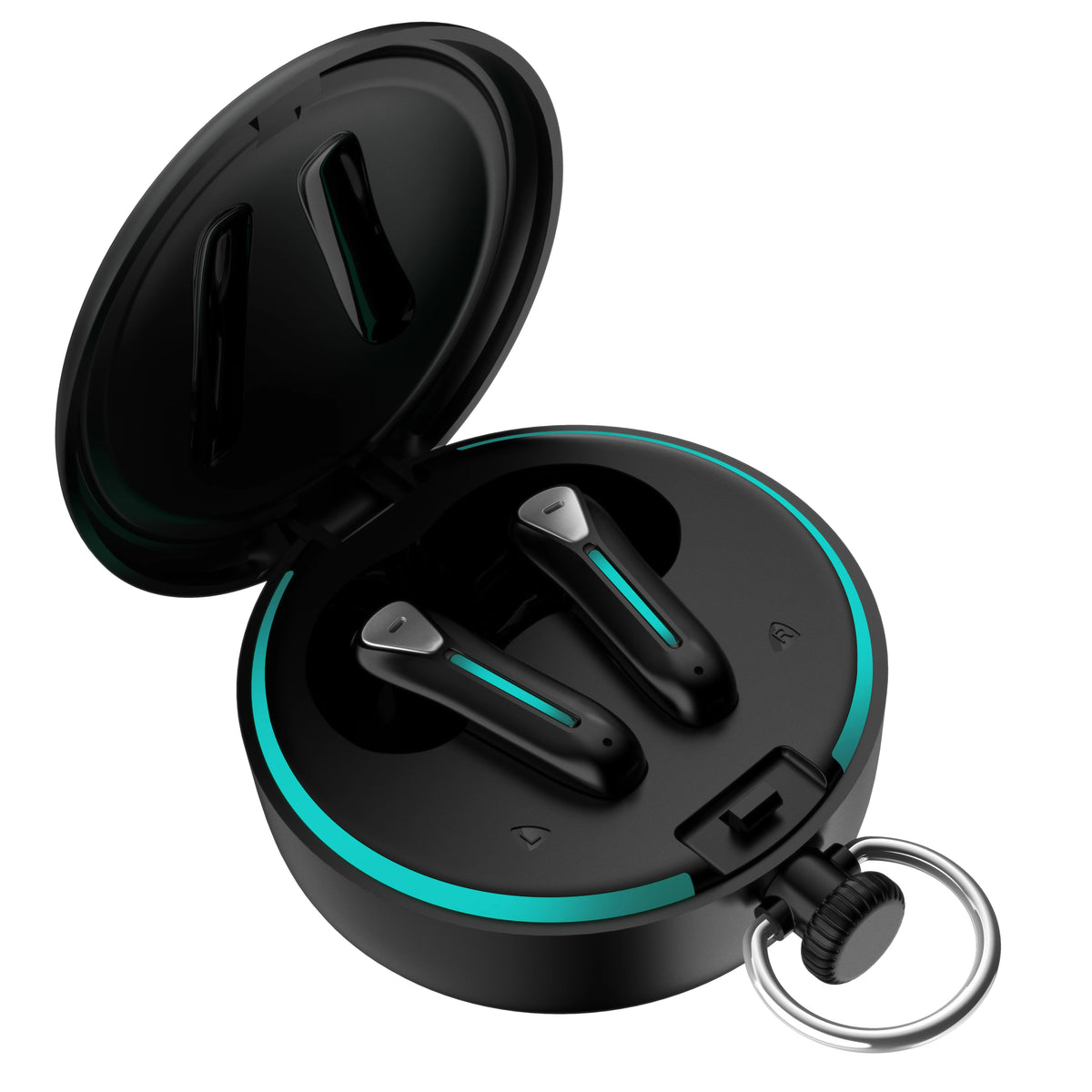 Wireless earbuds led breathing lights earphones for music