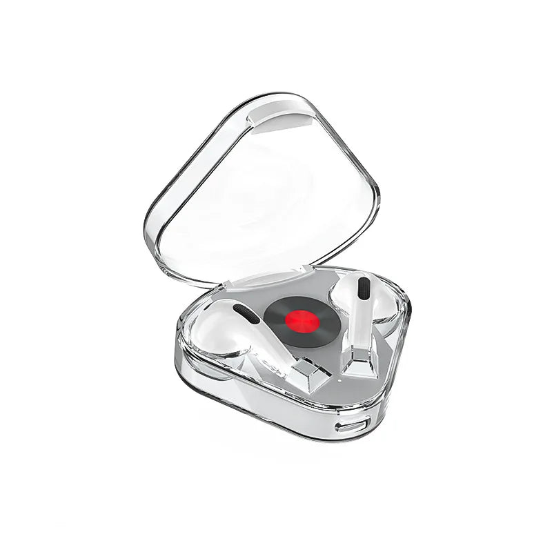 Transparent stereo wireless earbud Bluetooth Earphones